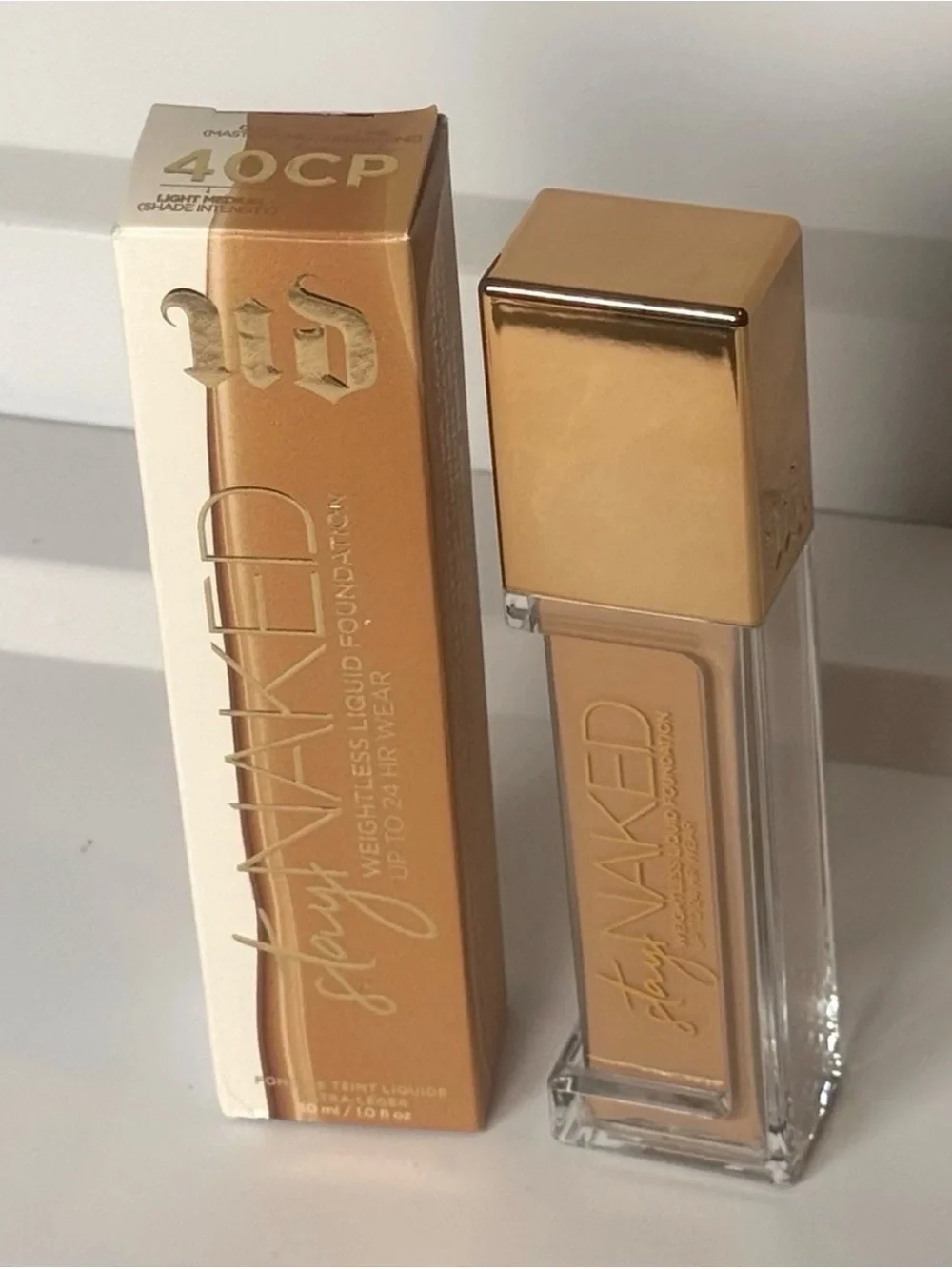 Urban Decay 40CP Stay Naked Weightless Liquid Foundation NEW UD
